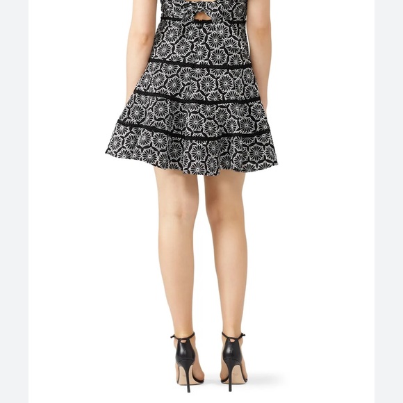 Bardot SIERRA frill dress Black and White Patterned Mini Dress ( worn once) - Picture 3 of 10